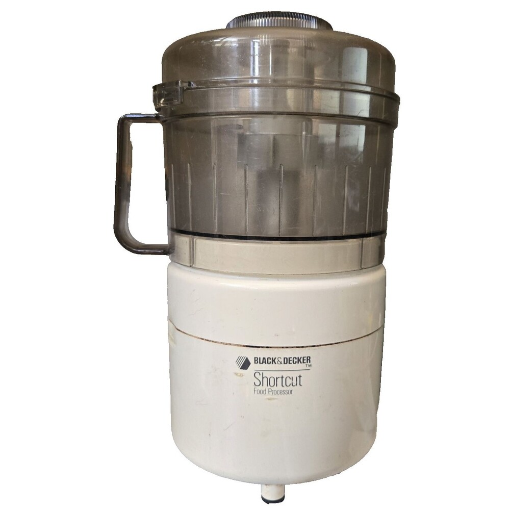 Black & Decker Shortcut Mini Food Processor CFP10 Tested Works Compact Chopper